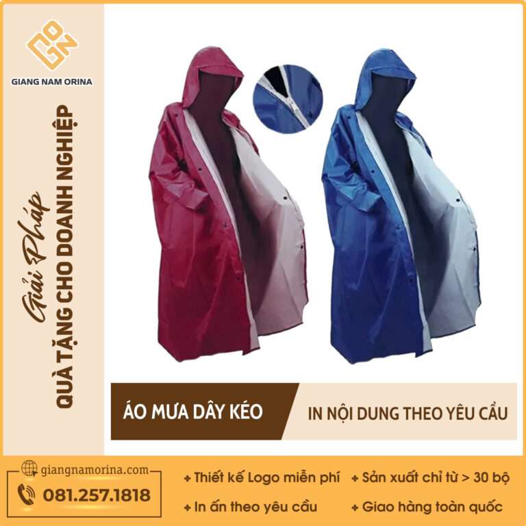 Xưởng cung cấp áo mưa liền quần giá rẻ uy tín – Giang Nam Orina