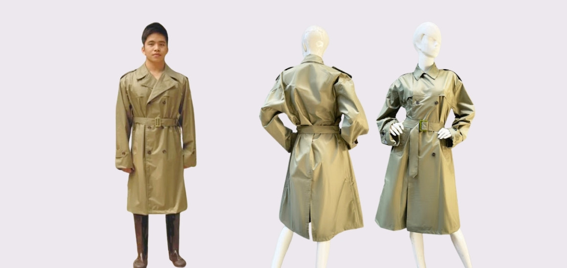 Áo mưa măng tô chuyên dụng