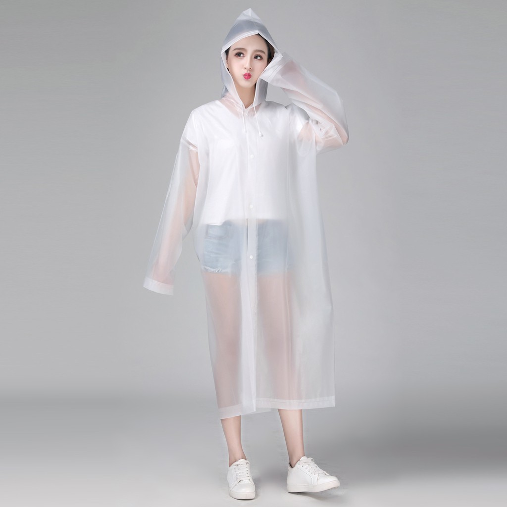Áo mưa trong suốt dạng bộ