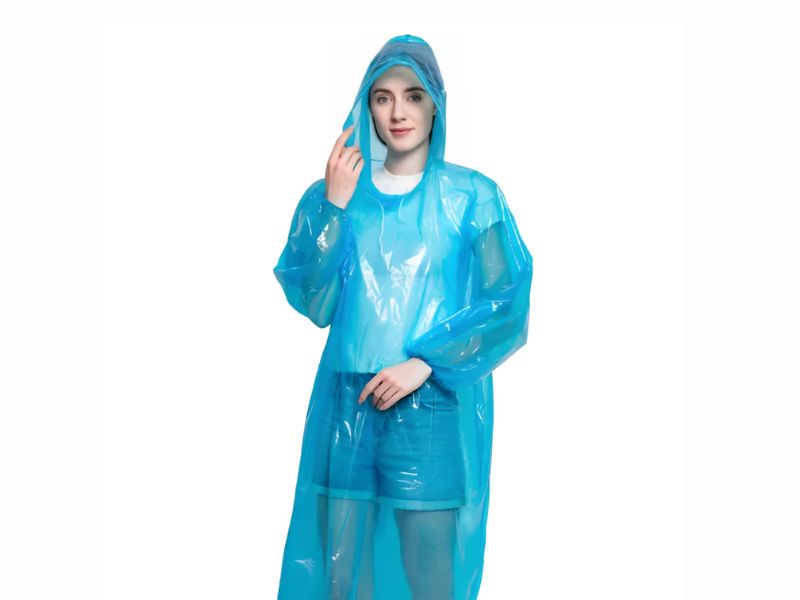 Chất liệu PE – siêu nhẹ, dùng một lần