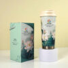 Set Ly Giữ Nhiệt Họa Tiết Hoa Sen