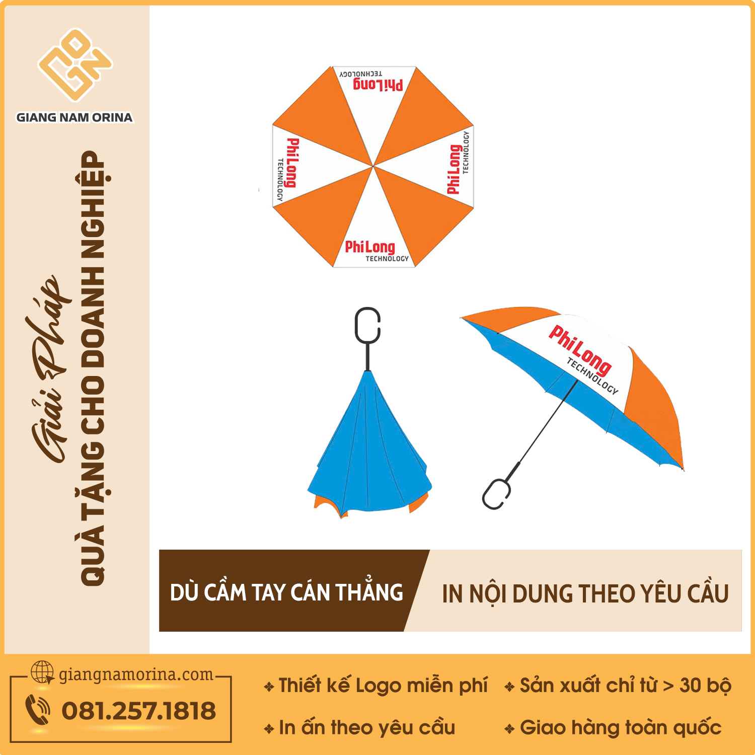 Dù Gấp Ngược Hiện Đại Dù Gấp Ngược Hiện Đại