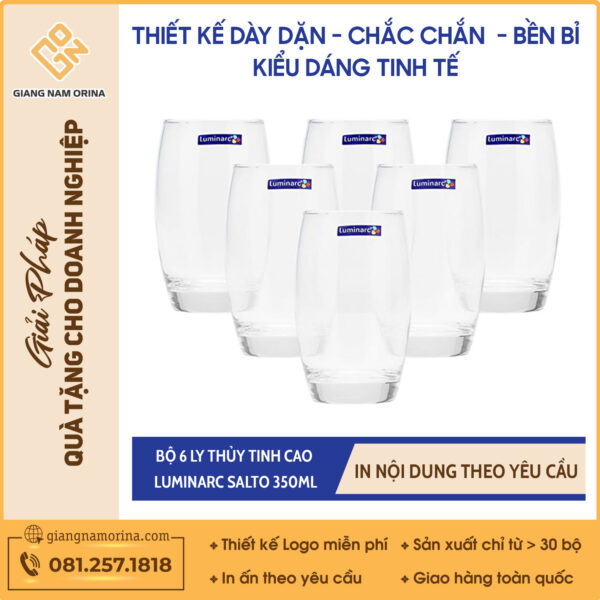 Ly thủy tinh cao cấp cho gia đình