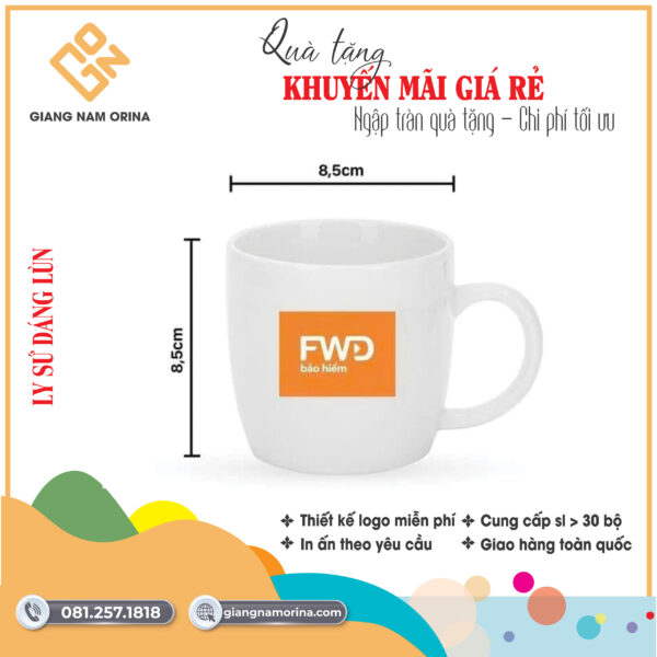 Ly Sứ In Logo Tinh Tế