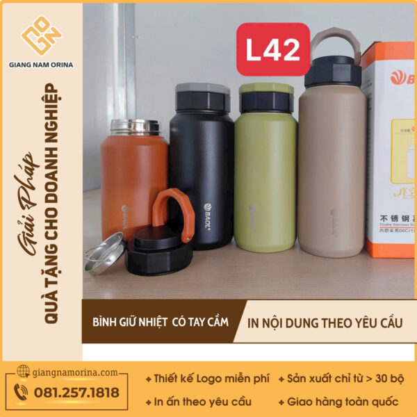Bình nước giữ nhiệt – Đồng hành mỗi ngày làm việc